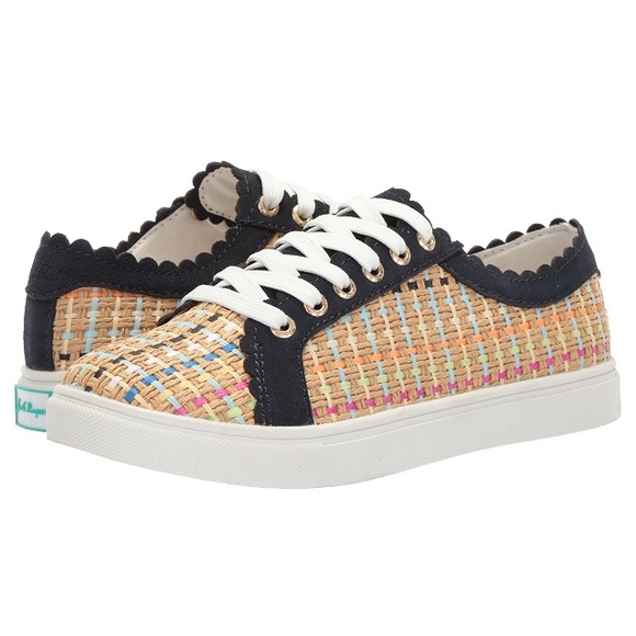 Jack Rogers Shoes - jack rogers // colorful woven lace-up sneakers